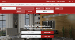 Desktop Screenshot of bostonluxuryapartment.com